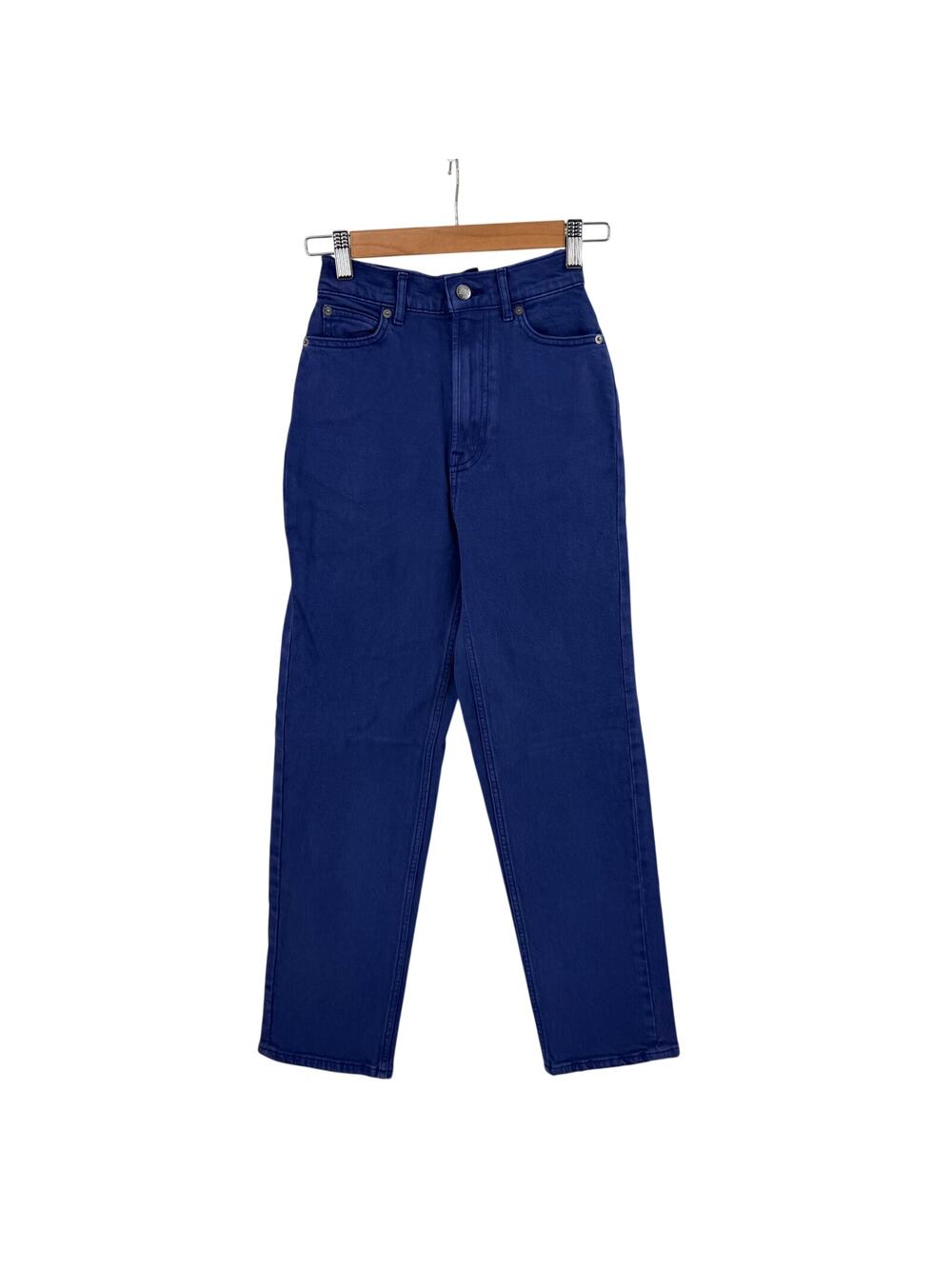 Everlane Tall The Way High Straight Jeans in blue Size 23T
